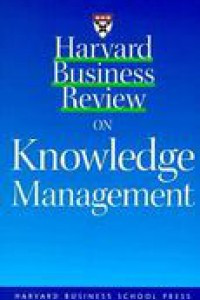 Image of Harvard Business Review on Knowledge Management