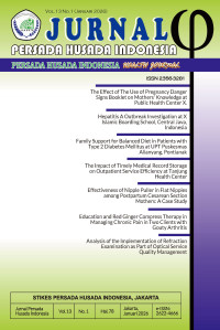 Image of Jurnal Persada Husada Indonesia: Vol. 13, No.1 (2026)